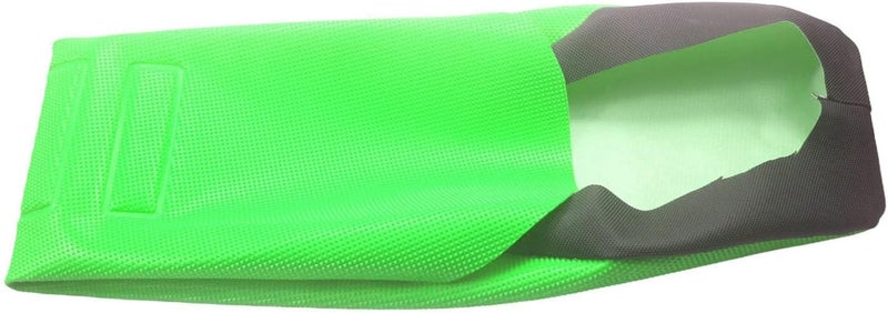 Adsspro Motorcycle Universal Seat Cover non-slip thick 3D particles suitable Rubber Striped Grip Gripper Soft For CRF WR WRF RMZ YZF SXF EXC EXC XC SX CR KLX 250 Dirt Pit Bike Motocross (Orange) (Green) - Image 5